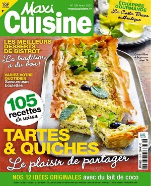 Maxi Cuisine N°139 – Mars 2020  [Magazines]