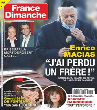 France Dimanche N°3876 Du 11 Décembre 2020  [Magazines]