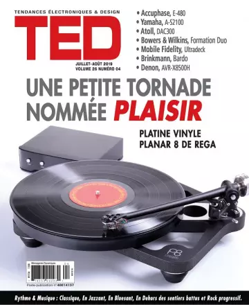 TED Magazine – Juillet-Août 2019 [Magazines]