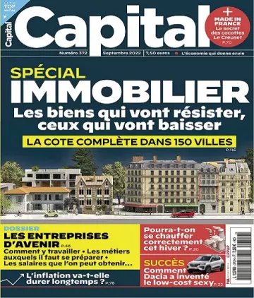 Capital N°372 – Septembre 2022  [Magazines]