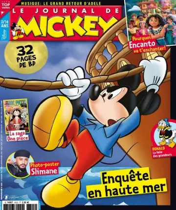 Le Journal De Mickey N°3623 Du 24 Novembre 2021  [Magazines]