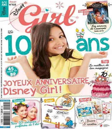 Disney Girl N°103 – Juillet 2022  [Magazines]