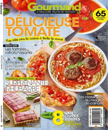 Gourmand N°427 Du 3 Juillet 2019  [Magazines]