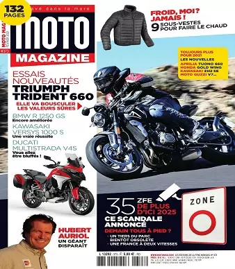 Moto Magazine N°373 – Février 2021  [Magazines]