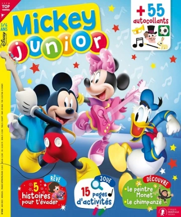 Mickey Junior N°453 – Juin 2023 [Magazines]