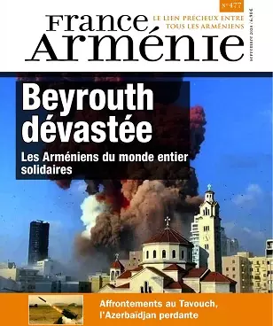 France Arménie N°477 – Septembre 2020 [Magazines]