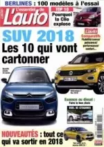 L'Essentiel De L'Auto N°115 - Décembre 2017/Janvier 2018 [Magazines]