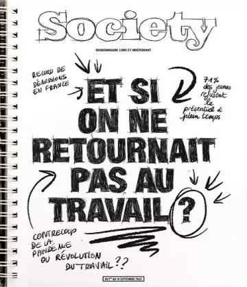 Society N°188 Du 1er au 14 Septembre 2022  [Magazines]