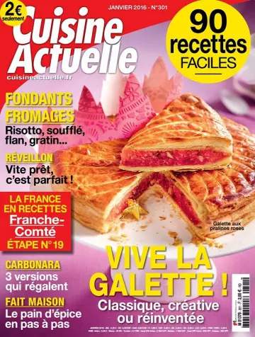 Cuisine Actuelle N°301 – Vive La Galette ! [Magazines]