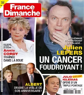 France Dimanche N°3890 Du 19 au 25 Mars 2021  [Magazines]