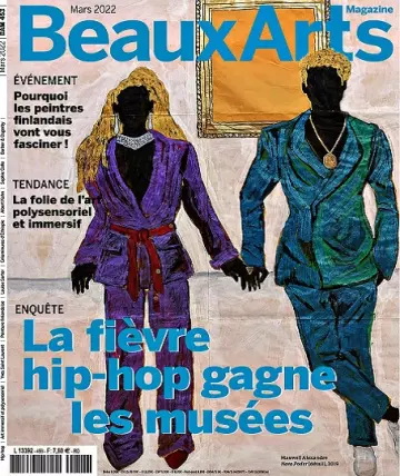 Beaux Arts Magazine N°453 – Mars 2022 [Magazines]