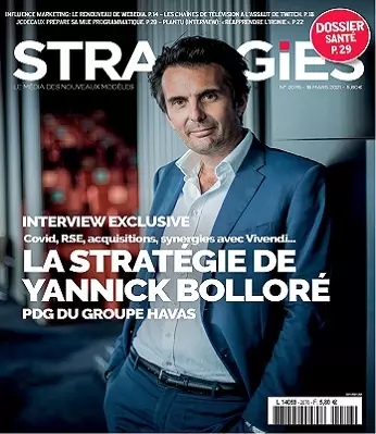 Stratégies N°2076 Du 18 au 24 Mars 2021  [Magazines]