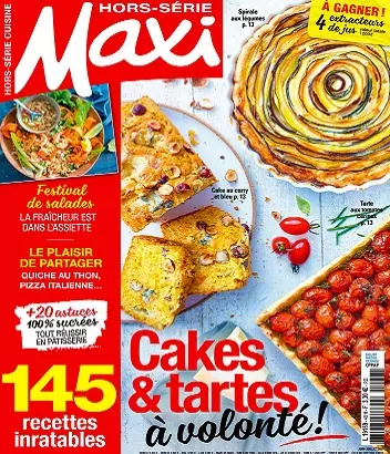 Maxi Hors Série Cuisine N°49 – Juin-Juillet 2021  [Magazines]