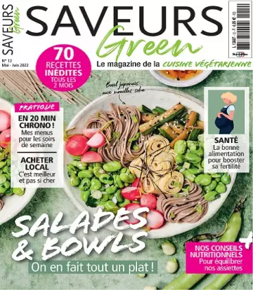 Saveurs Green N°12 – Mai-Juin 2022  [Magazines]