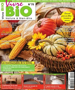 Vivre Bio N°70 – Septembre-Octobre 2020 [Magazines]