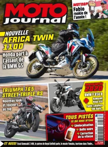 Moto Journal - 23 Octobre 2019  [Magazines]