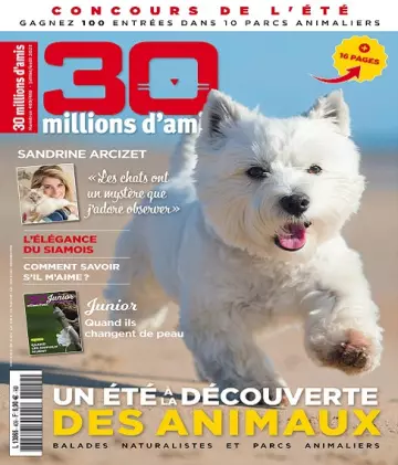 30 Millions d’Amis N°409 – Juillet-Août 2022  [Magazines]