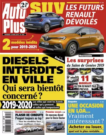 Auto Plus N°1593 Du 15 Mars 2019  [Magazines]