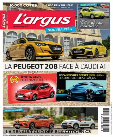 L’Argus N°4558 Du 29 Août 2019  [Magazines]