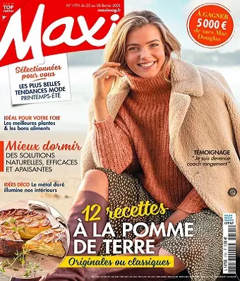 Maxi N°1791 Du 22 au 28 Février 2021  [Magazines]