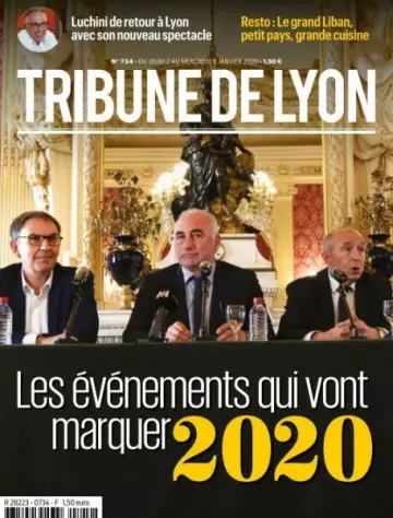 Tribune de Lyon - 2 Janvier 2020  [Magazines]