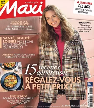 Maxi N°1890 Du 16 au 22 Janvier 2023  [Magazines]