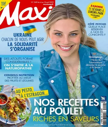 Maxi N°1849 Du 4 au 10 Avril 2022  [Magazines]