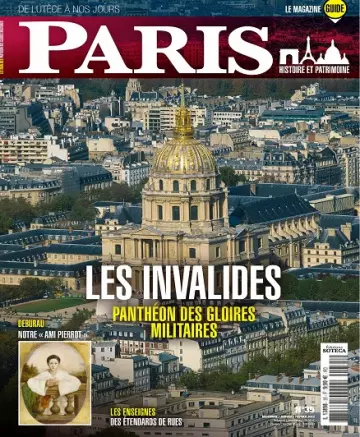 Paris De Lutèce à Nos Jours N°35 – Décembre 2021-Février 2022 [Magazines]