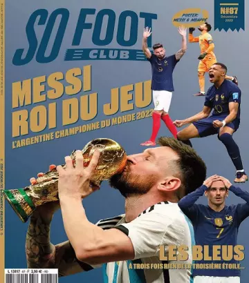 So Foot Club N°87 – Décembre 2022  [Magazines]