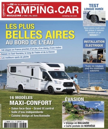 Camping-Car Magazine N°362 – Mai 2023  [Magazines]