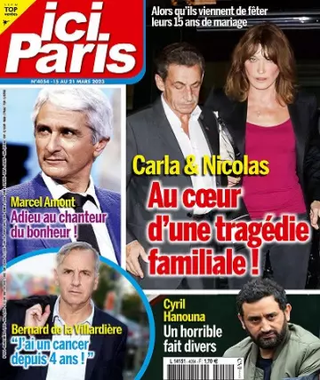 Ici Paris N°4054 Du 15 au 21 Mars 2023  [Magazines]