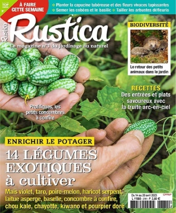 Rustica N°2781 Du 14 au 20 Avril 2023  [Magazines]