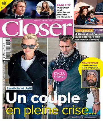Closer N°905 Du 14 au 20 Octobre 2022  [Magazines]