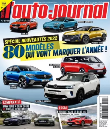 L’Auto-Journal N°1100 Du 13 au 26 Janvier 2022  [Magazines]