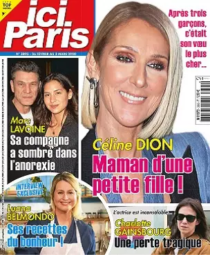 Ici Paris N°3895 Du 26 Février 2020  [Magazines]