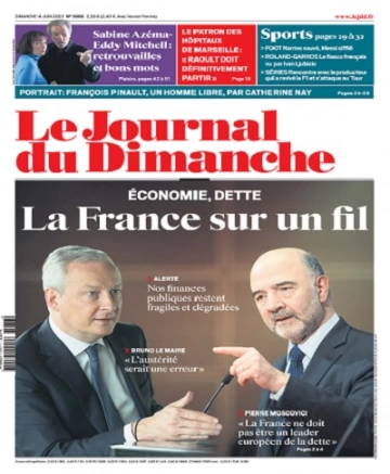 Le Journal Du Dimanche N°3986 Du 4 au 10 Juin 2023 [Journaux]