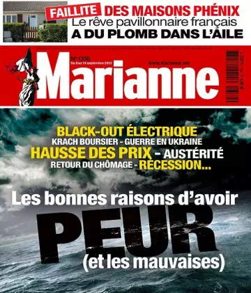 Marianne N°1330 Du 8 au 14 Septembre 2022  [Magazines]