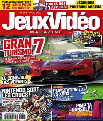 Jeux Vidéo Magazine N°254 – Mars 2022 [Magazines]