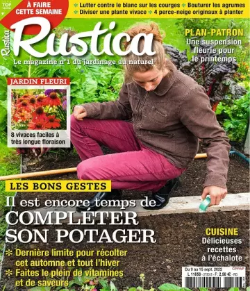 Rustica N°2750 Du 9 au 15 Septembre 2022  [Magazines]