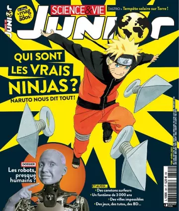 Science et Vie Junior N°391 – Avril 2022  [Magazines]