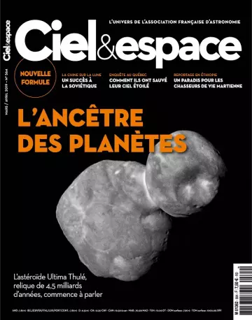 Ciel et Espace N°564 – Mars-Avril 2019  [Magazines]