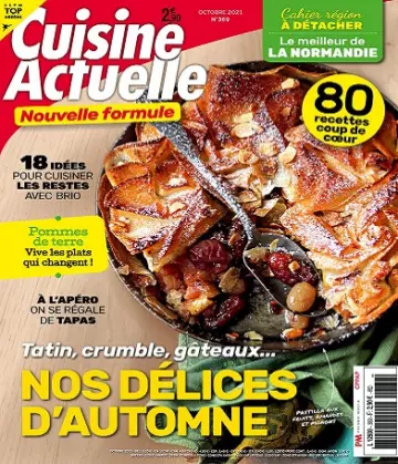 Cuisine Actuelle N°369 – Octobre 2021 [Magazines]