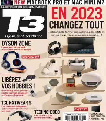 T3 Gadget Magazine N°73 – Février 2023  [Magazines]