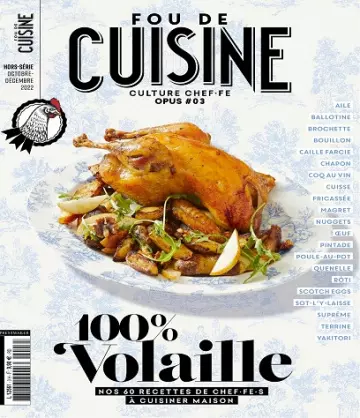 Fou De Cuisine Hors Série N°3 – Octobre-Décembre 2022 [Magazines]