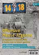 Le Magazine De La Grande Guerre 14-18 N°82 – Août-Octobre 2018 [Magazines]