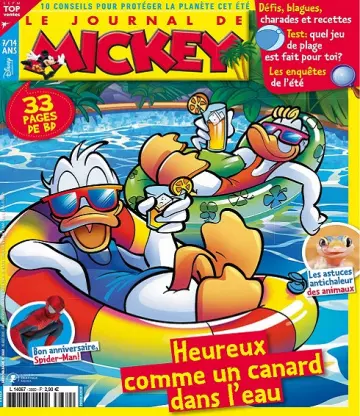 Le Journal De Mickey N°3660 Du 10 au 16 Août 2022  [Magazines]