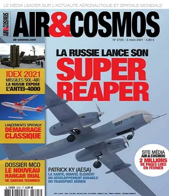 Air et Cosmos N°2725 Du 5 Mars 2021  [Magazines]