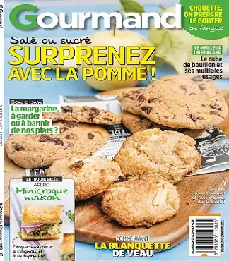 Gourmand N°456 Du 21 Octobre au 3 Novembre 2020  [Magazines]