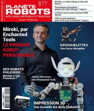 Planète Robots N°77 – Janvier-Février 2023  [Magazines]