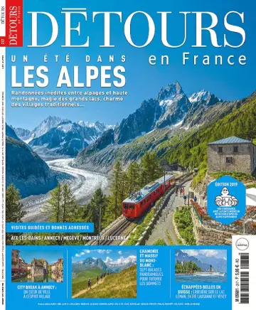 Détours en France N°217 – Juillet-Août 2019 [Magazines]